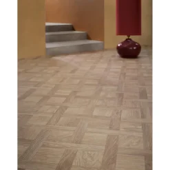 Vinyl Chino Bruin Eiken