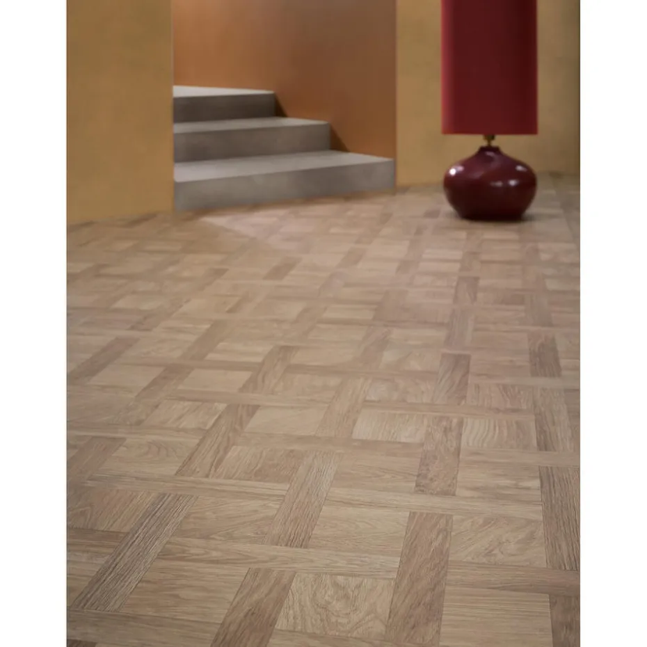 Vinyl Chino Bruin Eiken