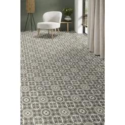 Vinyl Evaro Zwart Tegellook