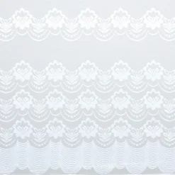 Vitrage Silvia Wit - 180 cm