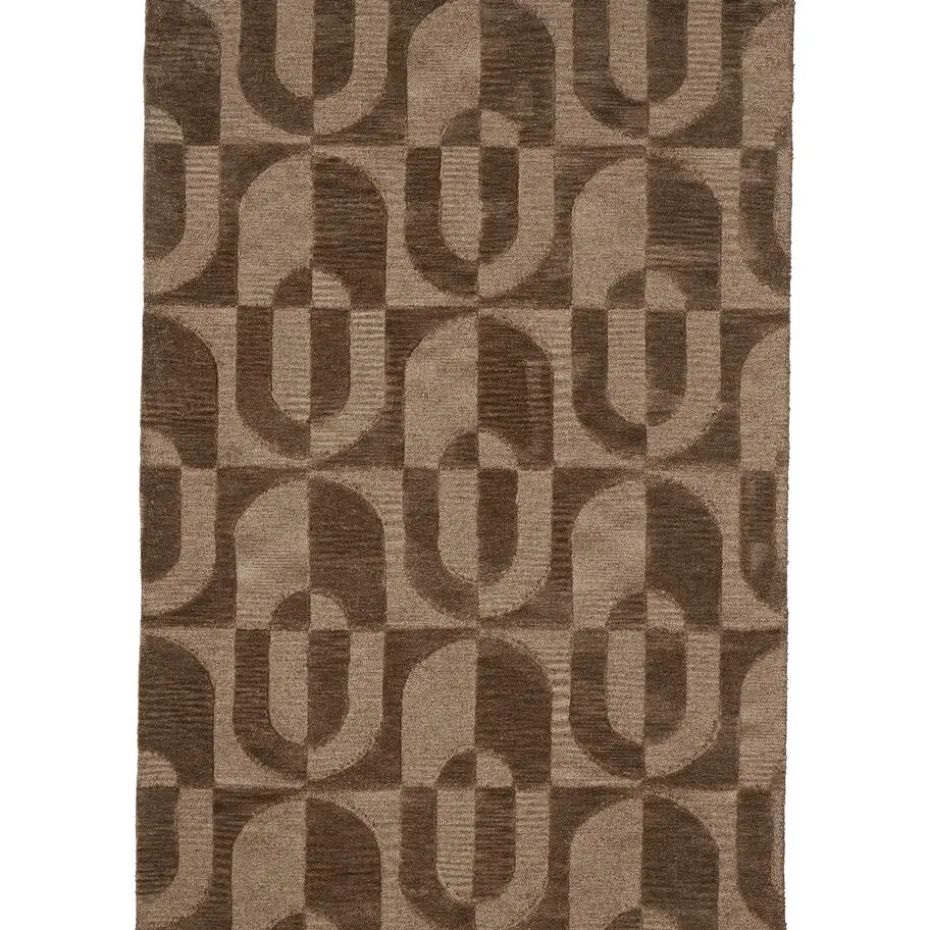 Vloerkleed Quebec Bruin 160x230 cm