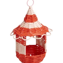 Vogelhuisje Pero Rood/Roze