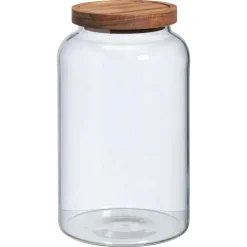 Voorraadpot Acacia Transparant ø 14x23 cm