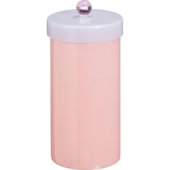 Voorraadpot Melkglas Roze