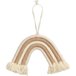 Wanddecoratie Regenboog Beige