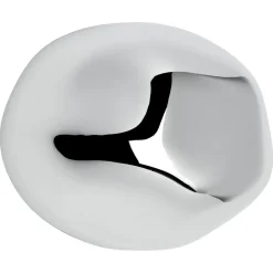 Wanddecoratie Stone Metallic/Holo - 15x12x8 cm