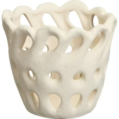 Waxinelichthouder Veneto Off-White - Maat s