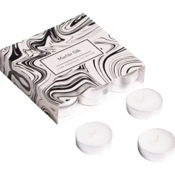 Waxinelichtjes Marble Silk